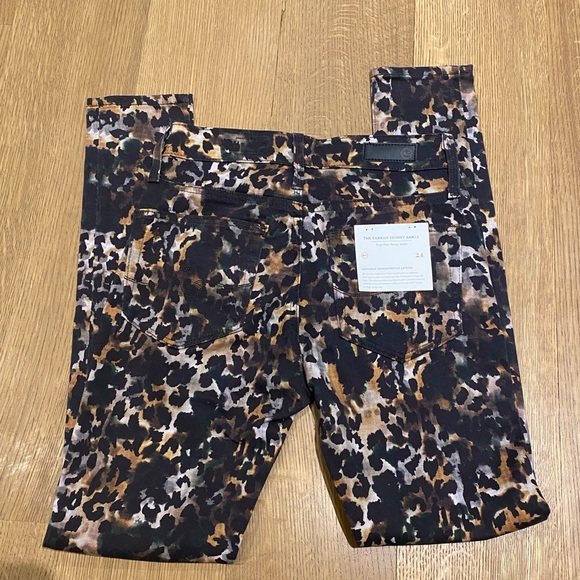 AG The Farrah Skinny Ankle Jeans Untamed Camo - Picture 5 of 9